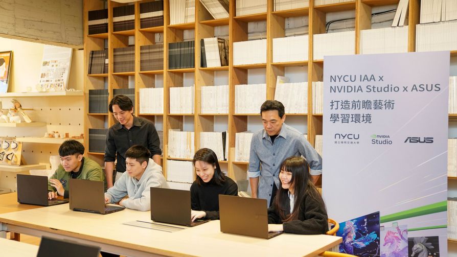 華碩提供經NVIDIA Studio認證的創作者筆電，讓師生在符合業界標準的環境中實作，激發無窮創作潛力。